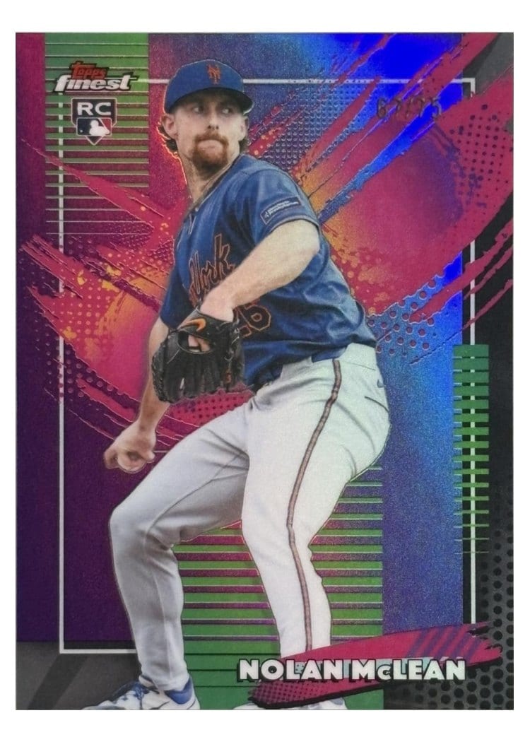 2026 Topps Finest Nolan McLean #240 card