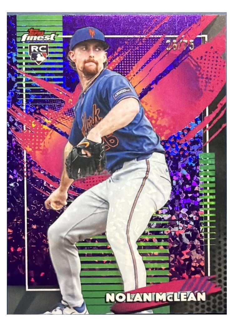 2026 Topps Finest Nolan McLean #240 card