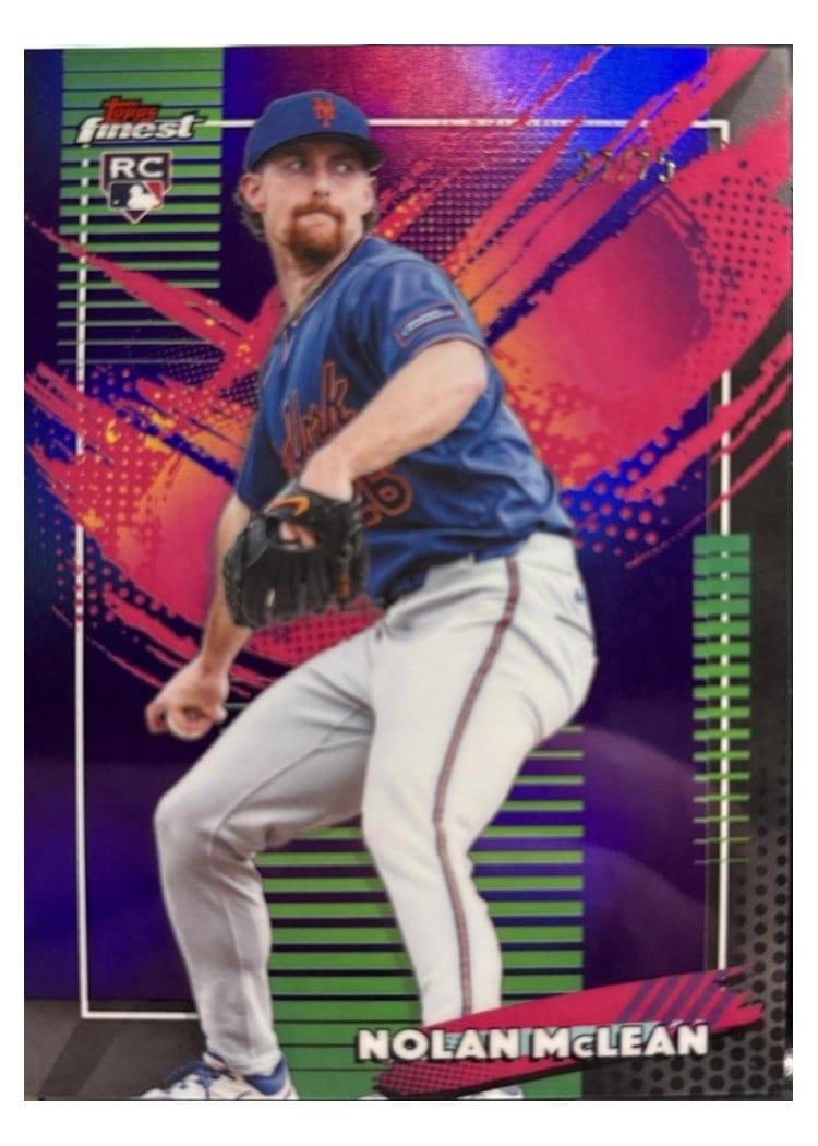2026 Topps Finest Nolan McLean #240 card