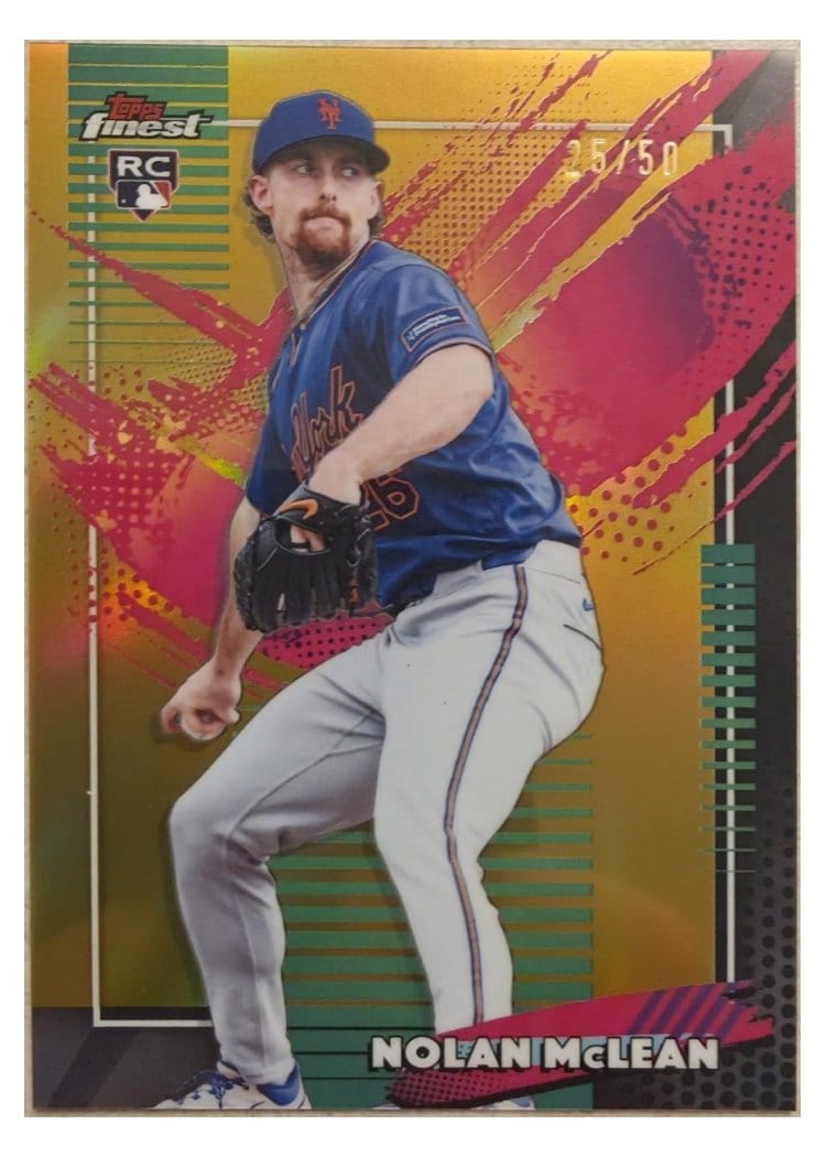 2026 Topps Finest Nolan McLean #240 card
