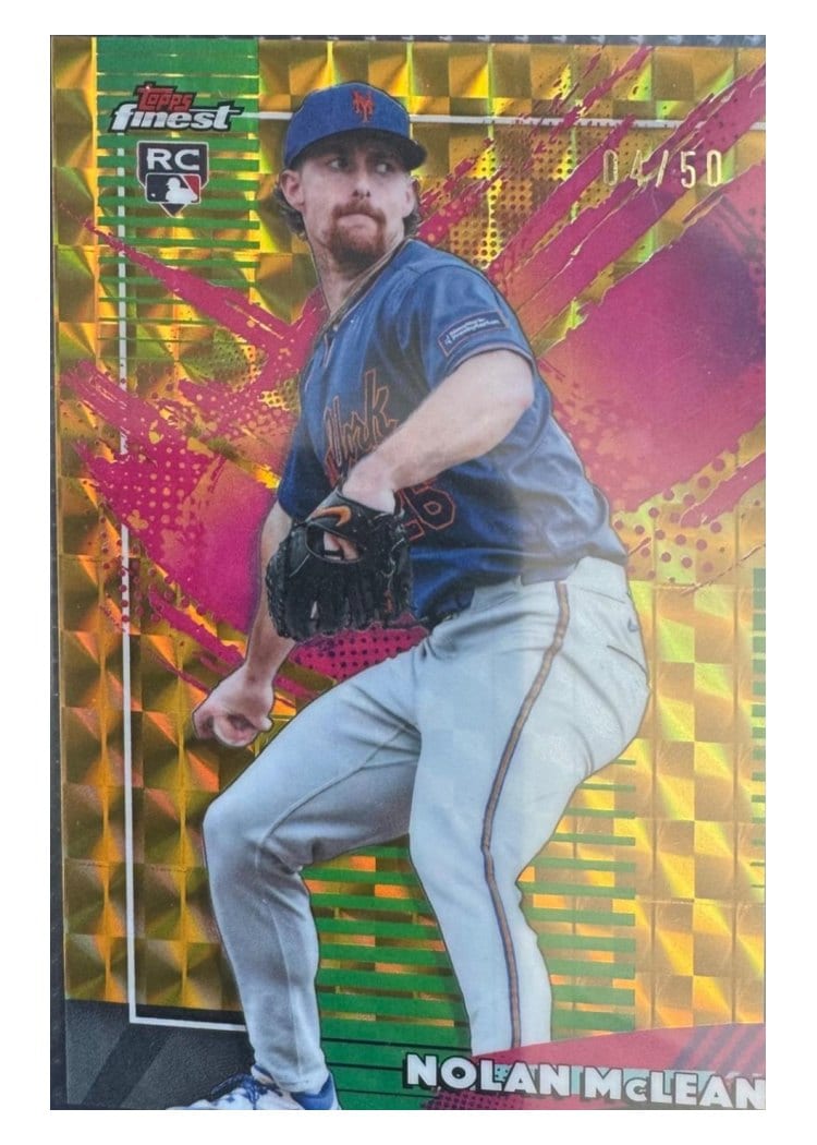 2026 Topps Finest Nolan McLean #240 card