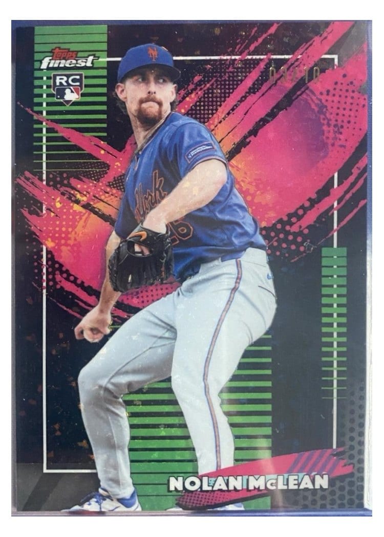 2026 Topps Finest Nolan McLean #240 card