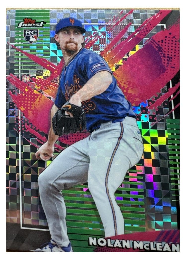 2026 Topps Finest Nolan McLean #240 card