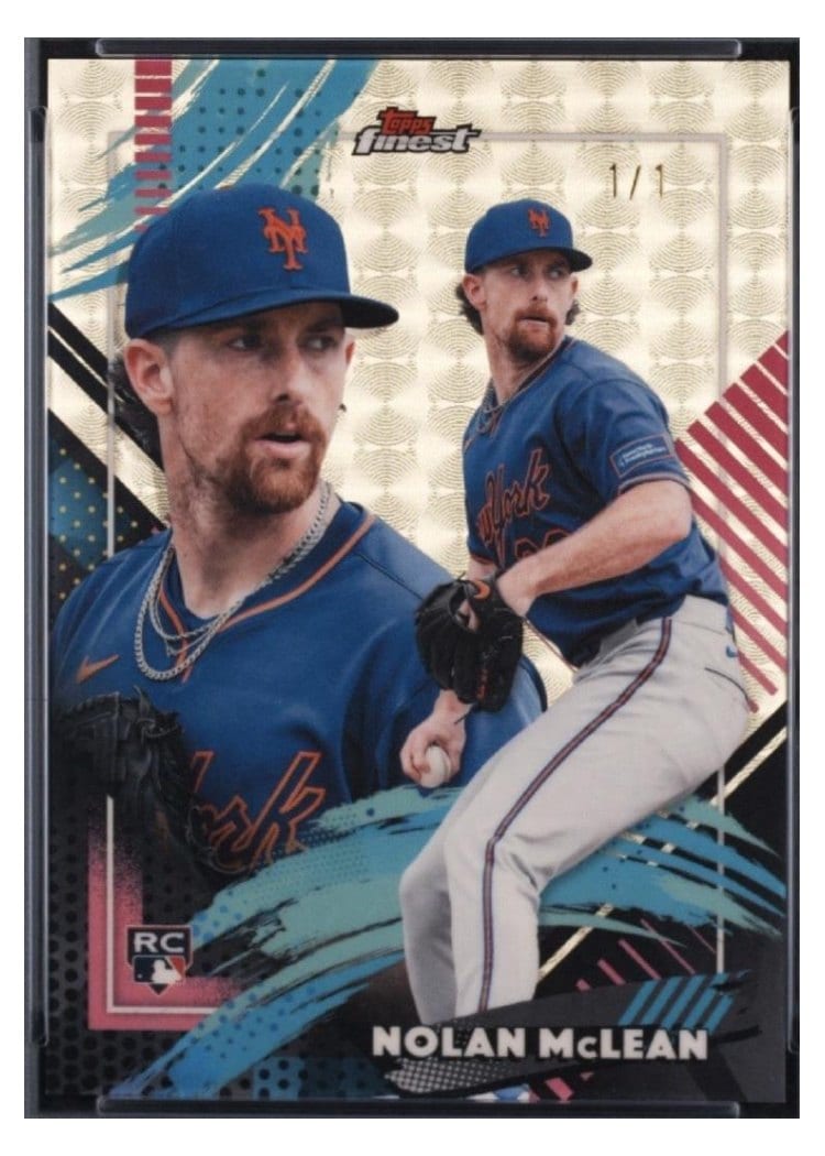 2026 Topps Finest Nolan McLean #322 card
