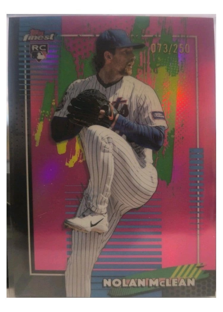 2026 Topps Finest Nolan McLean #62 card