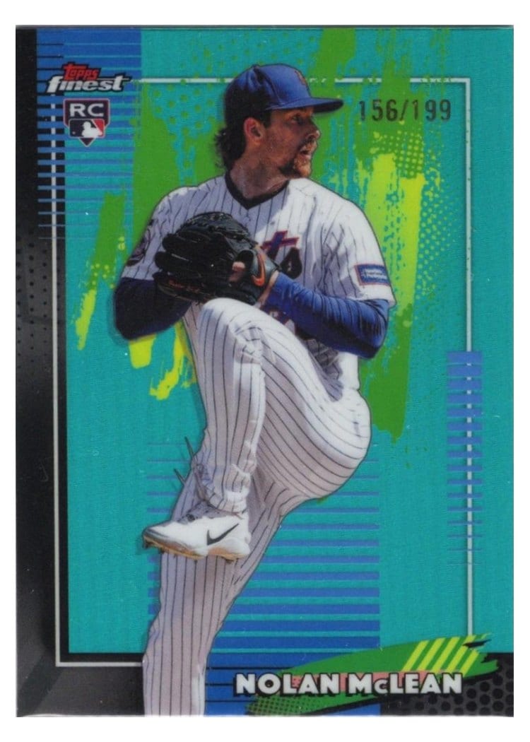 2026 Topps Finest Nolan McLean #62 card