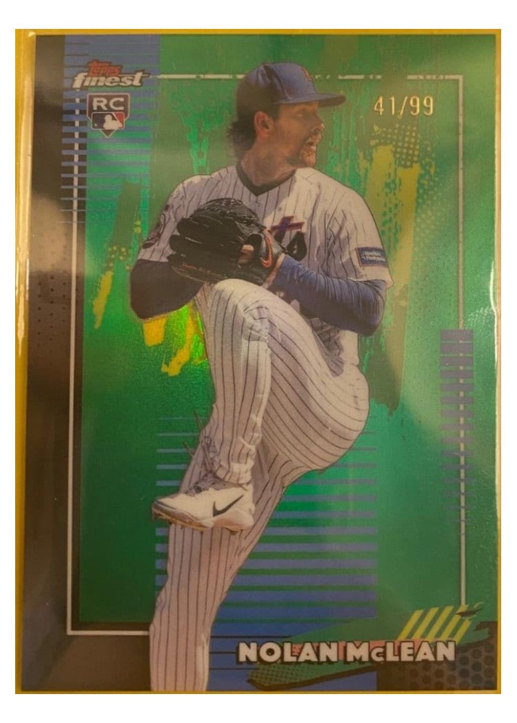 2026 Topps Finest Nolan McLean #62 card