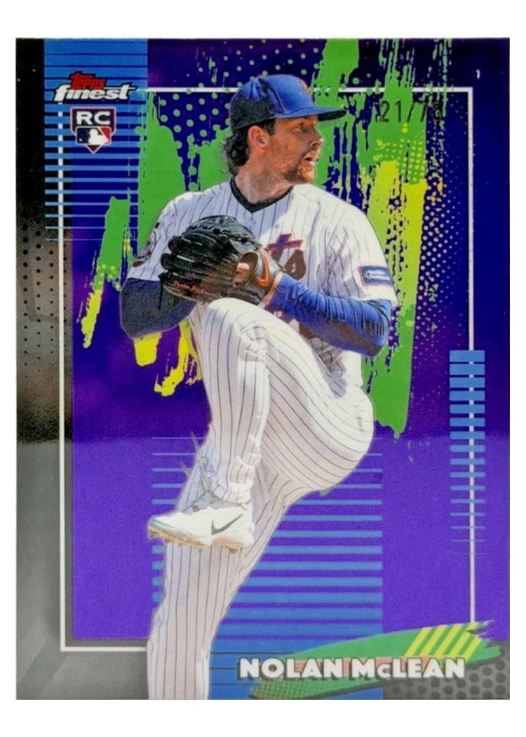 2026 Topps Finest Nolan McLean #62 card