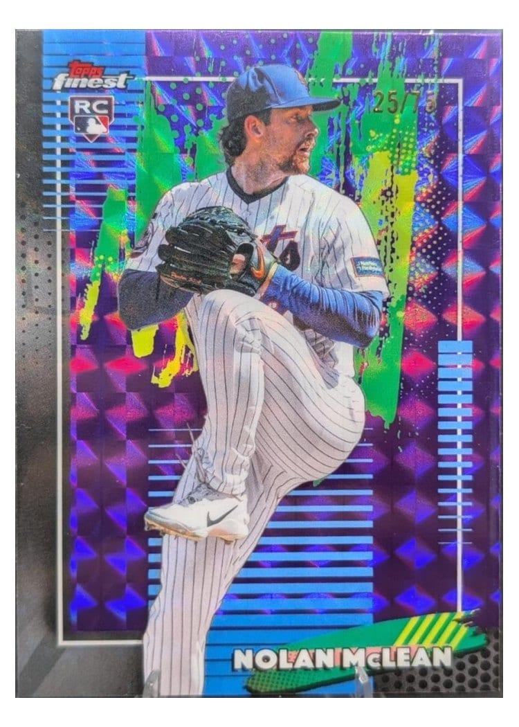 2026 Topps Finest Nolan McLean #62 card