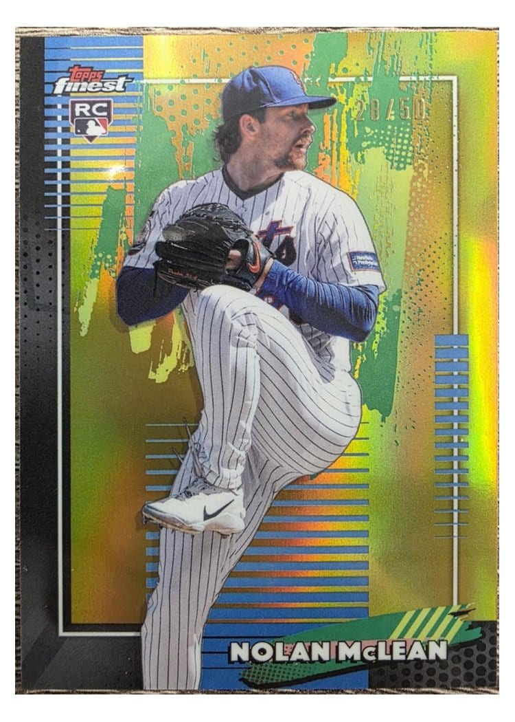 2026 Topps Finest Nolan McLean #62 card