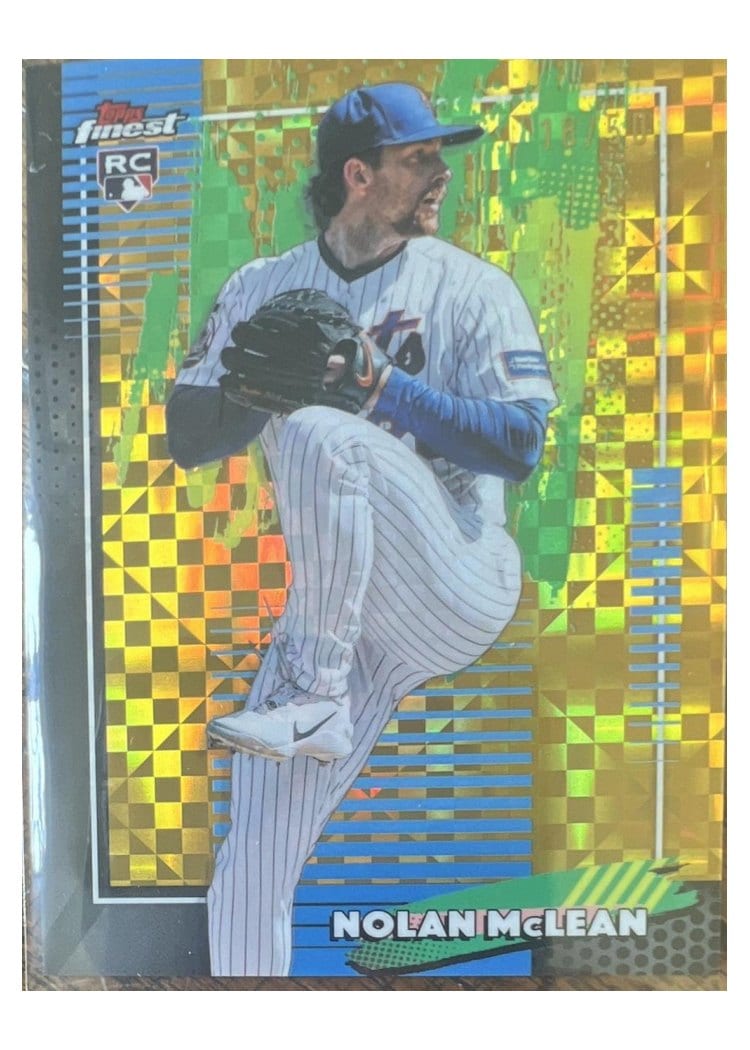 2026 Topps Finest Nolan McLean #62 card