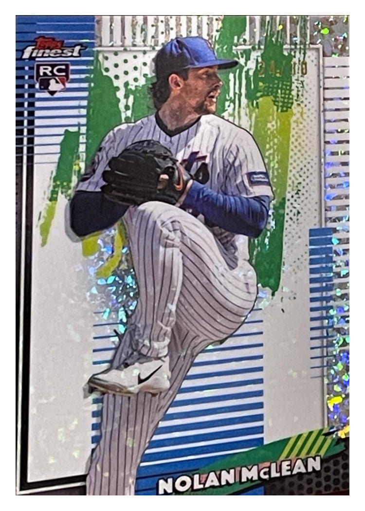 2026 Topps Finest Nolan McLean #62 card