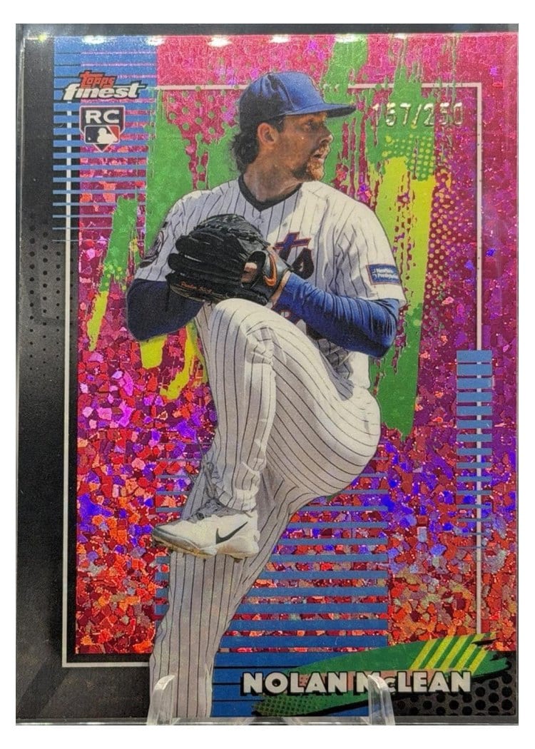 2026 Topps Finest Nolan McLean #62 card