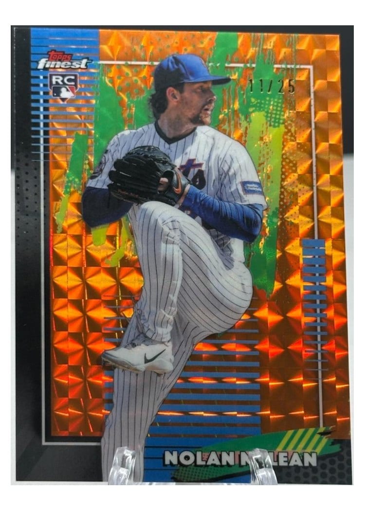 2026 Topps Finest Nolan McLean #62 card