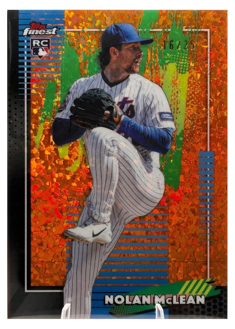2026 Topps Finest Nolan McLean #62 card