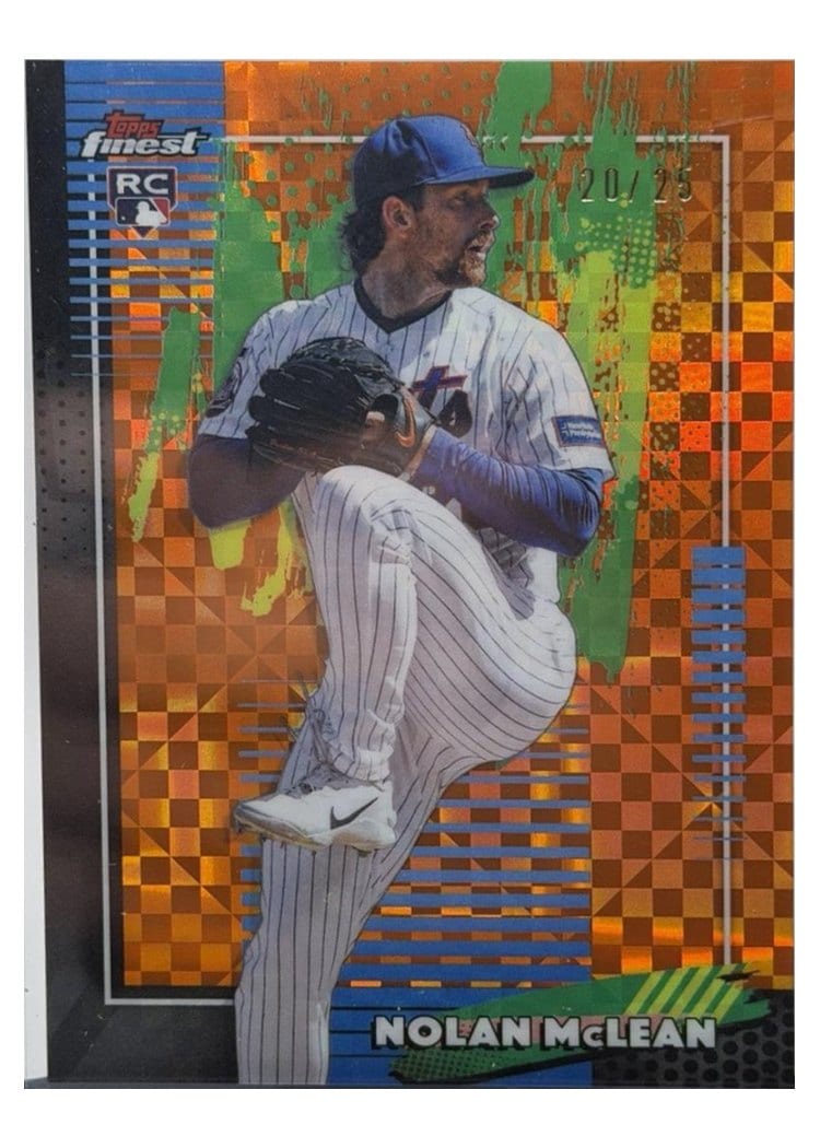 2026 Topps Finest Nolan McLean #62 card