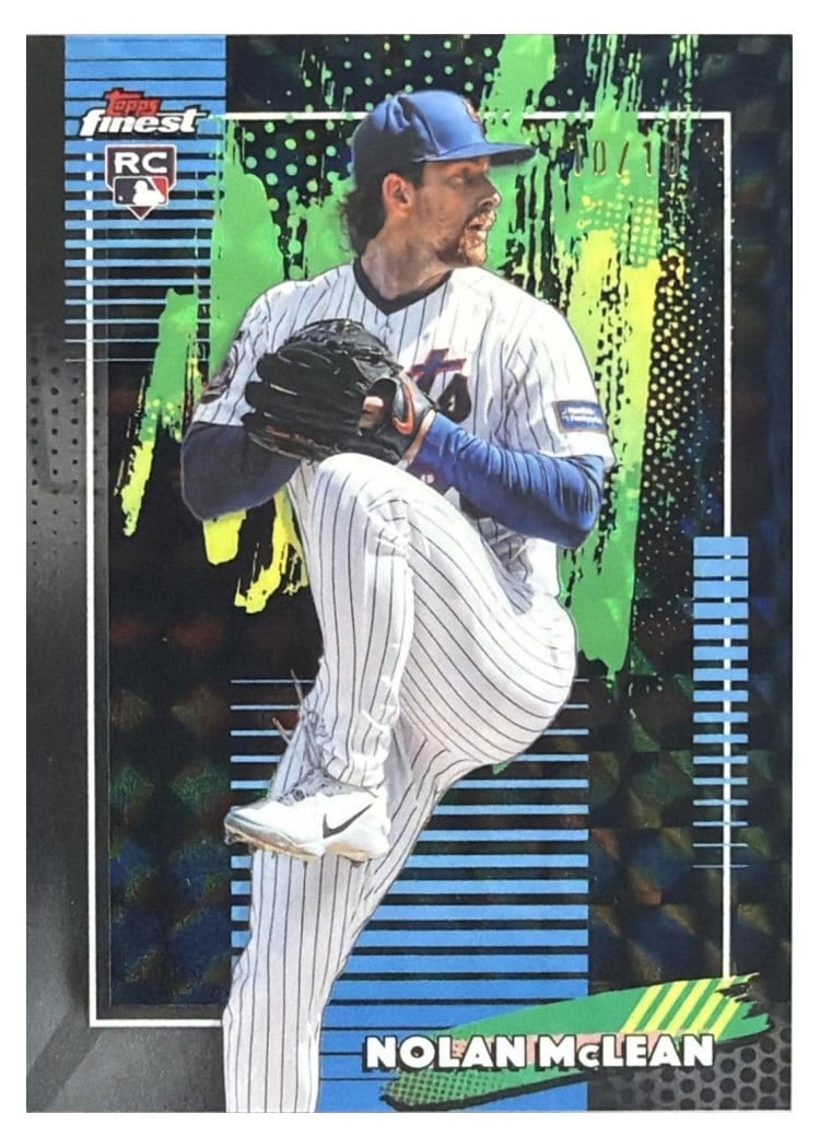 2026 Topps Finest Nolan McLean #62 card