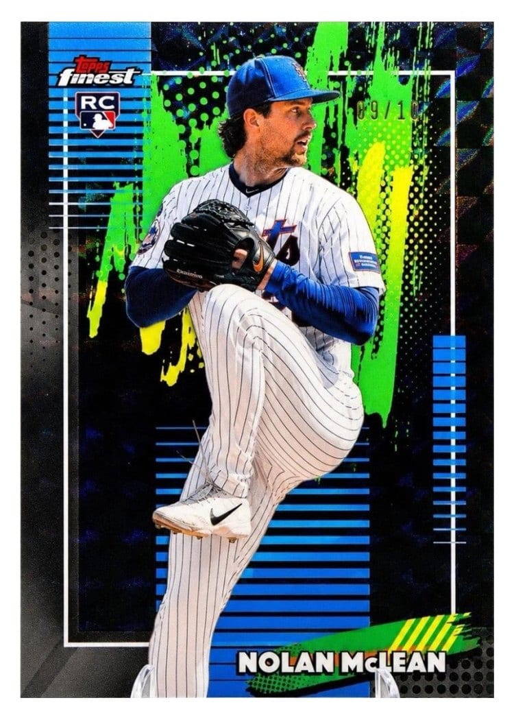 2026 Topps Finest Nolan McLean #62 card