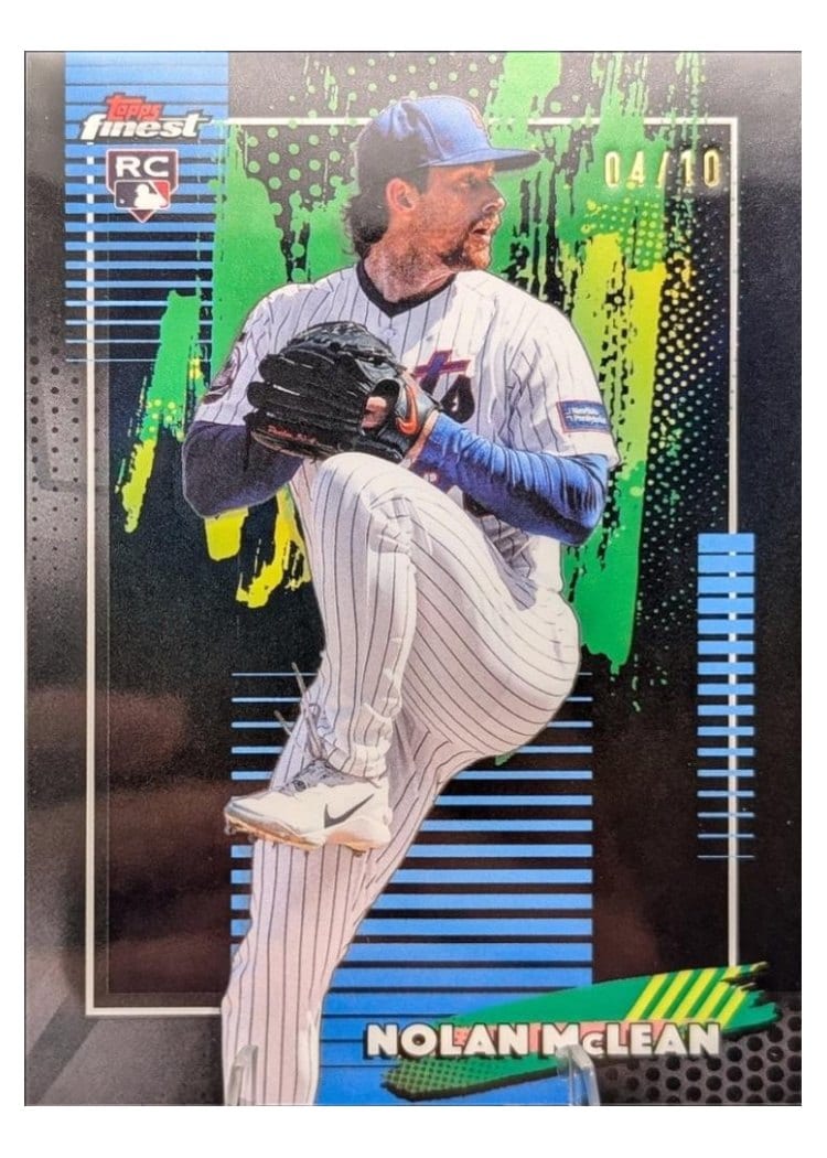 2026 Topps Finest Nolan McLean #62 card