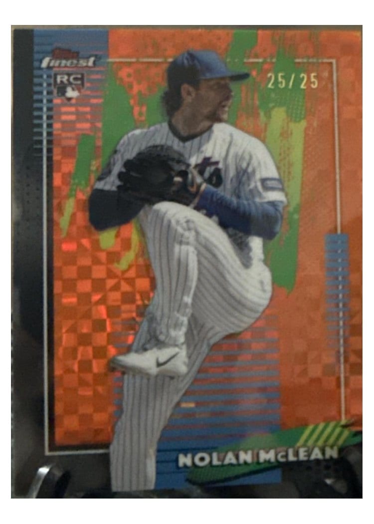 2026 Topps Finest Nolan McLean #62 card