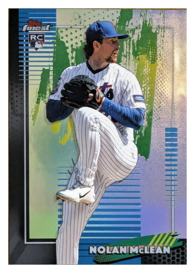 2026 Topps Finest Nolan McLean #62 card