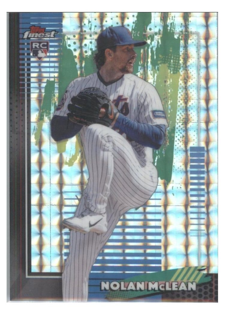 2026 Topps Finest Nolan McLean #62 card