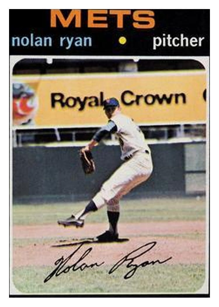 1971 Topps Nolan Ryan #513 card