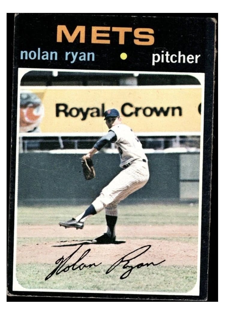 1971 Topps Base Set Nolan Ryan #513 card