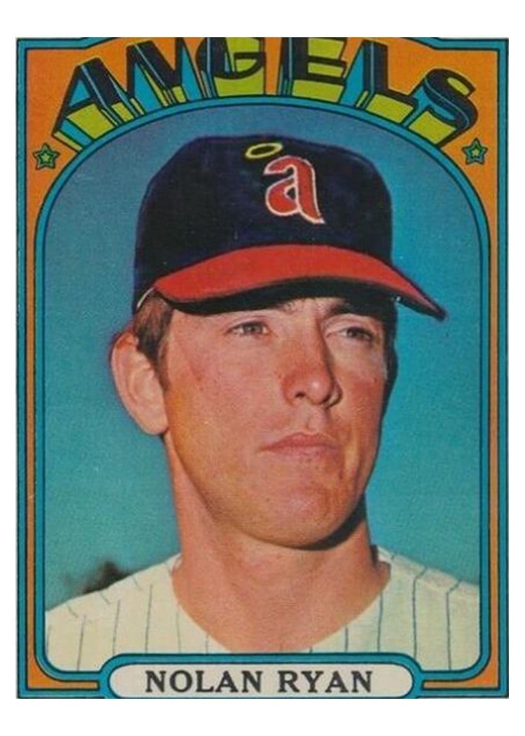 1972 Topps Nolan Ryan #595 card