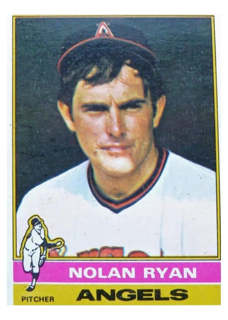 1976 Topps Nolan Ryan #330 card