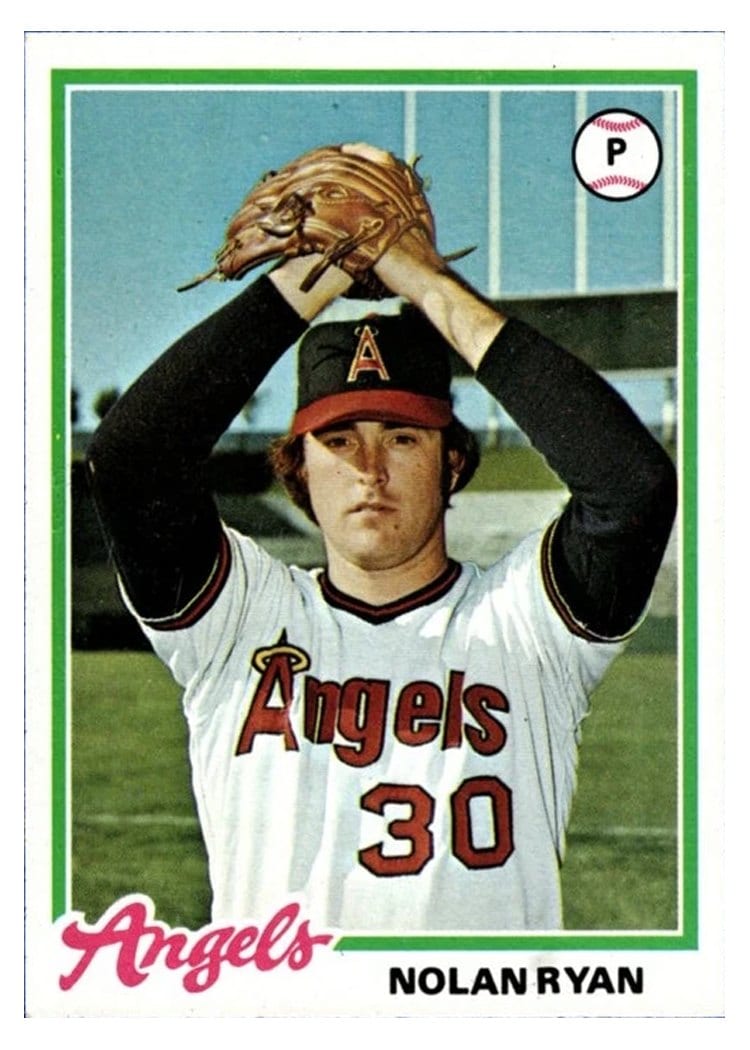 1978 Topps Base Set Nolan Ryan #400 card