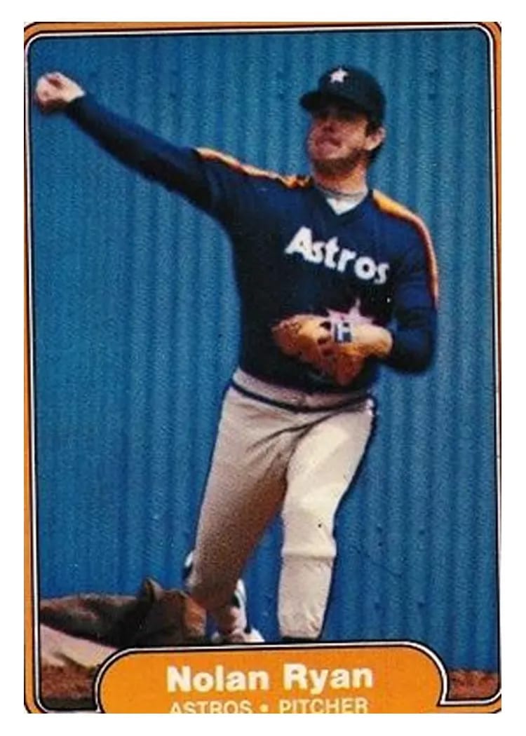 Nolan Ryan, 1982 Fleer