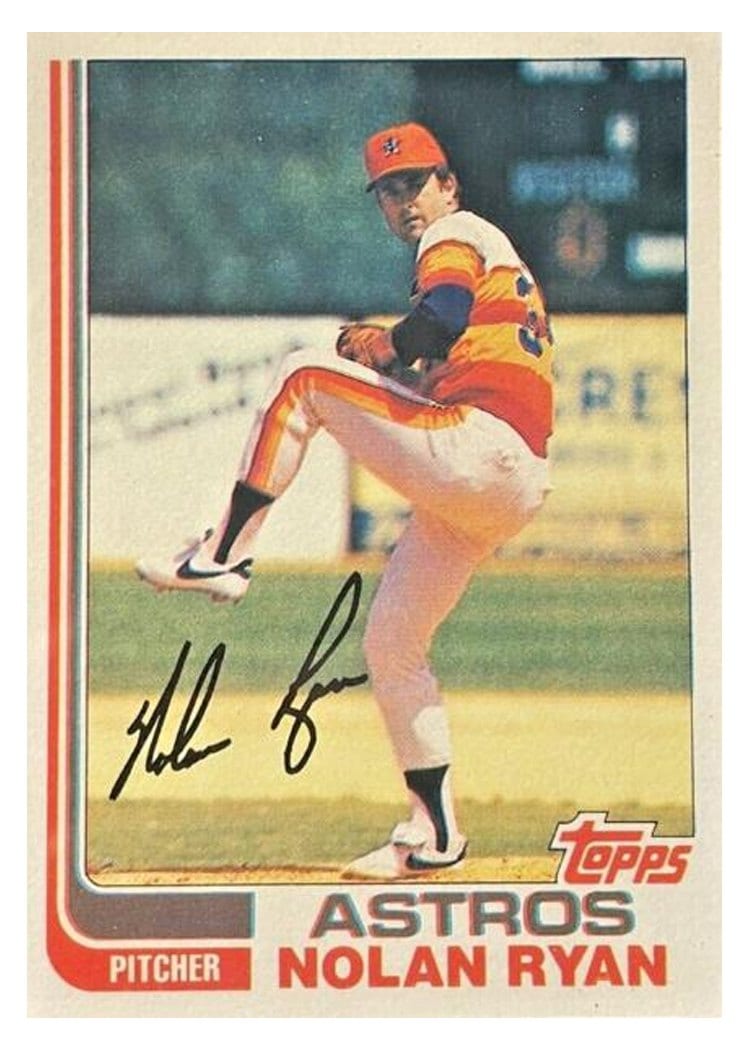 1982 Topps Nolan Ryan #90 card