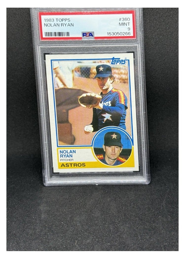 1983 Topps Base Set Nolan Ryan #360 card