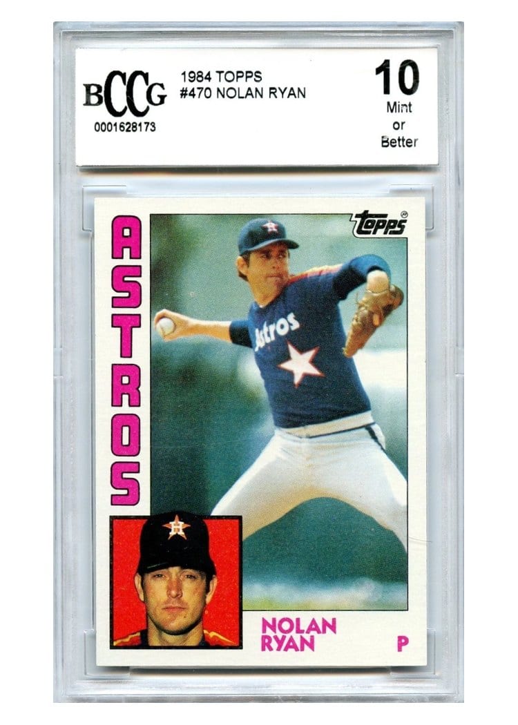 1984 Topps Base Set Nolan Ryan #470 card