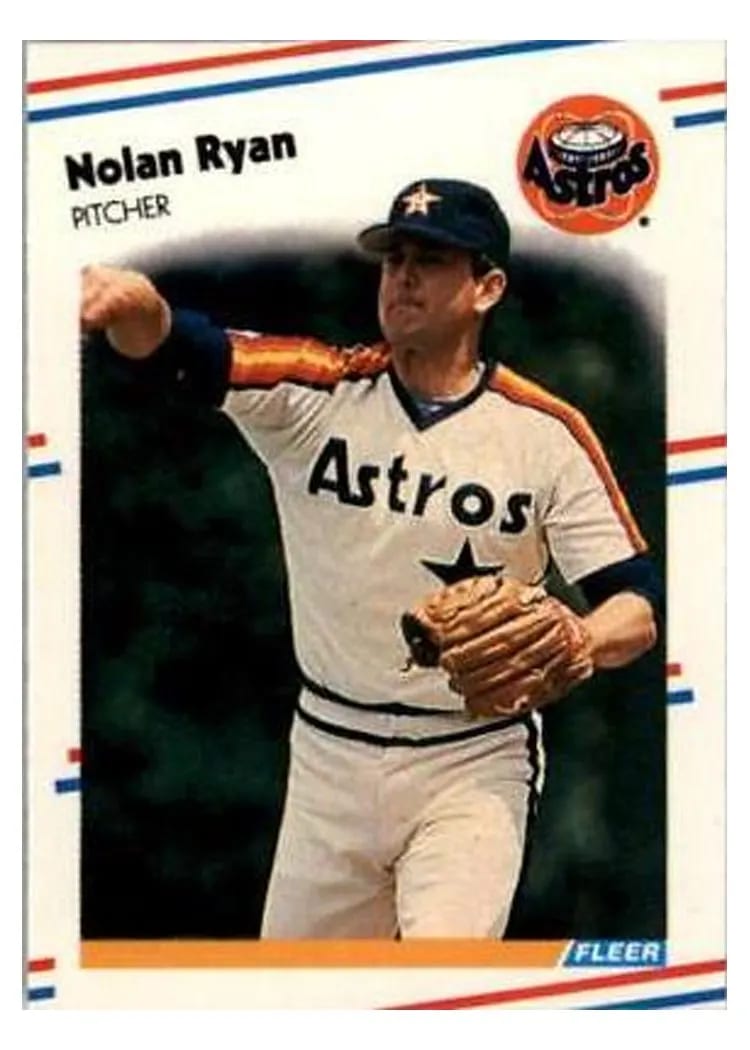 Nolan Ryan, 1988 Fleer Mini