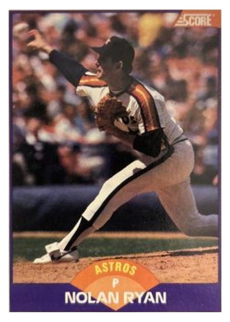 1989 Score Nolan Ryan #300 card