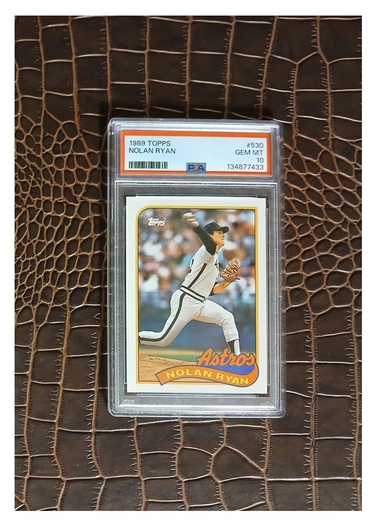 1989 Topps Base Set Nolan Ryan #530 card
