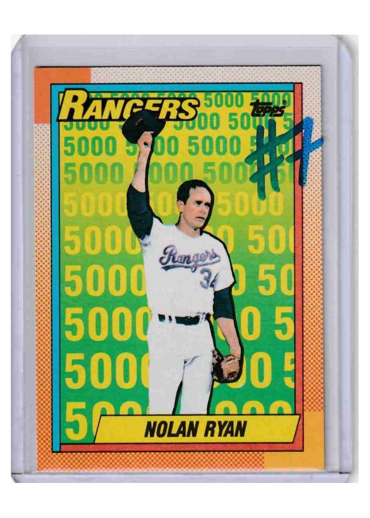 1990 Topps Base Set Nolan Ryan #5 card