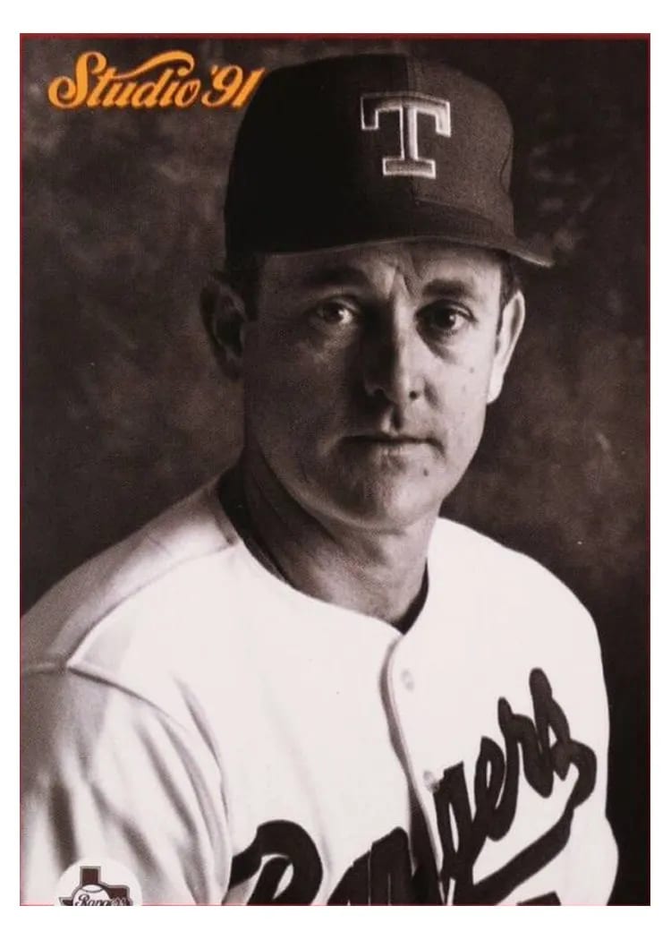 1991 Studio Nolan Ryan #128 card