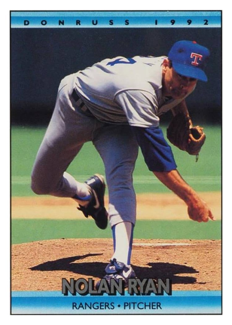 1992 Donruss Base Set Nolan Ryan #707 card