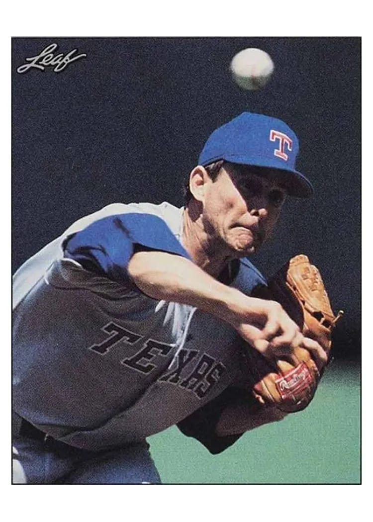 1992 Leaf Nolan Ryan #41 card