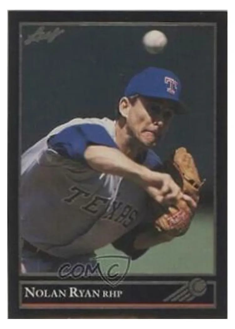 1992 Leaf Nolan Ryan #41 card
