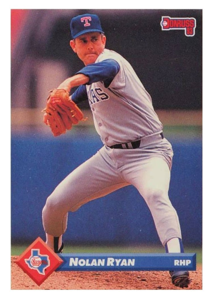 1993 Donruss Base Set Nolan Ryan #423 card