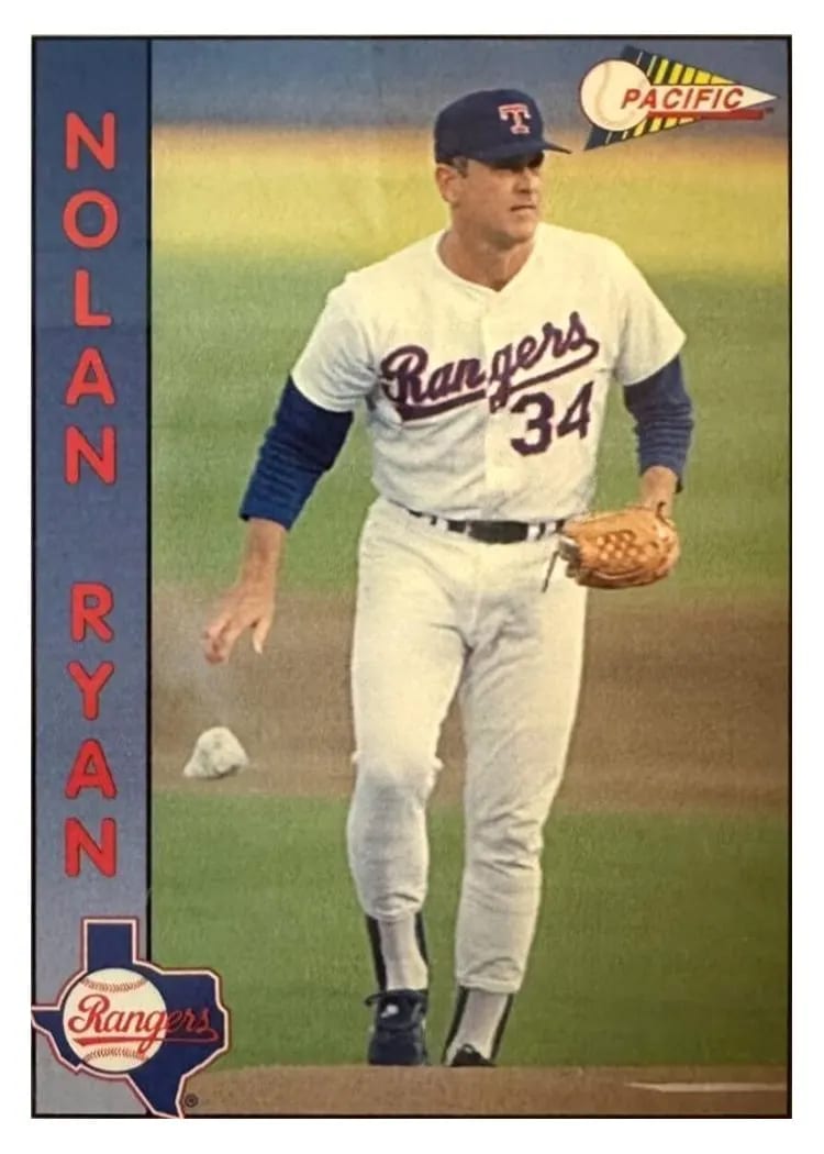 1993 Pacific Spanish Nolan Ryan #7 card