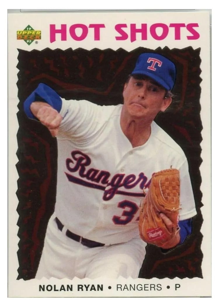 1993 Upper Deck Fun Pack Nolan Ryan #18 card