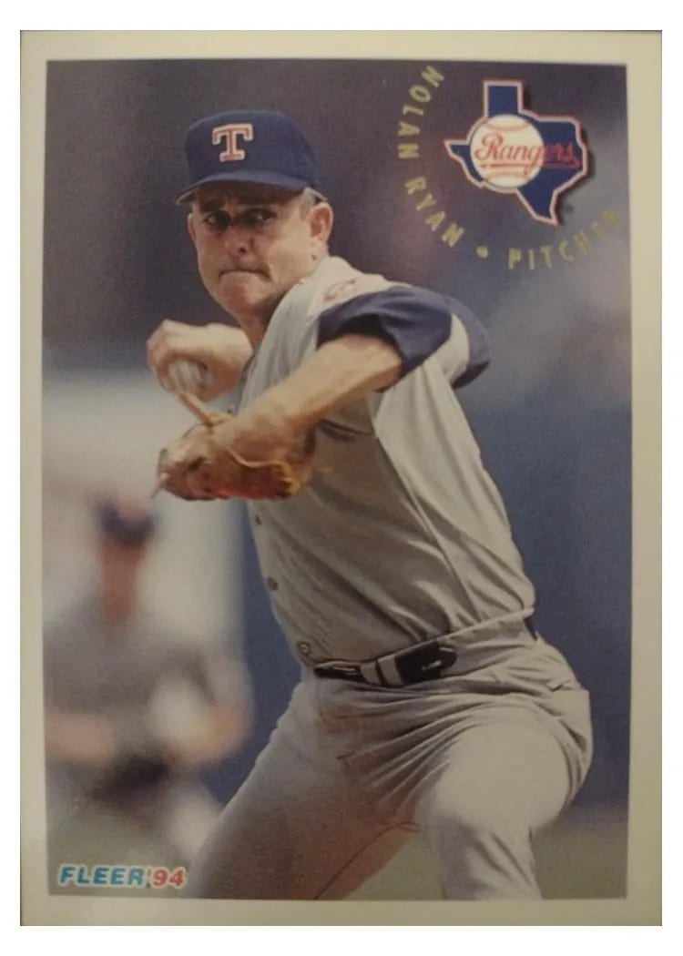 1994 Fleer Nolan Ryan #321 card
