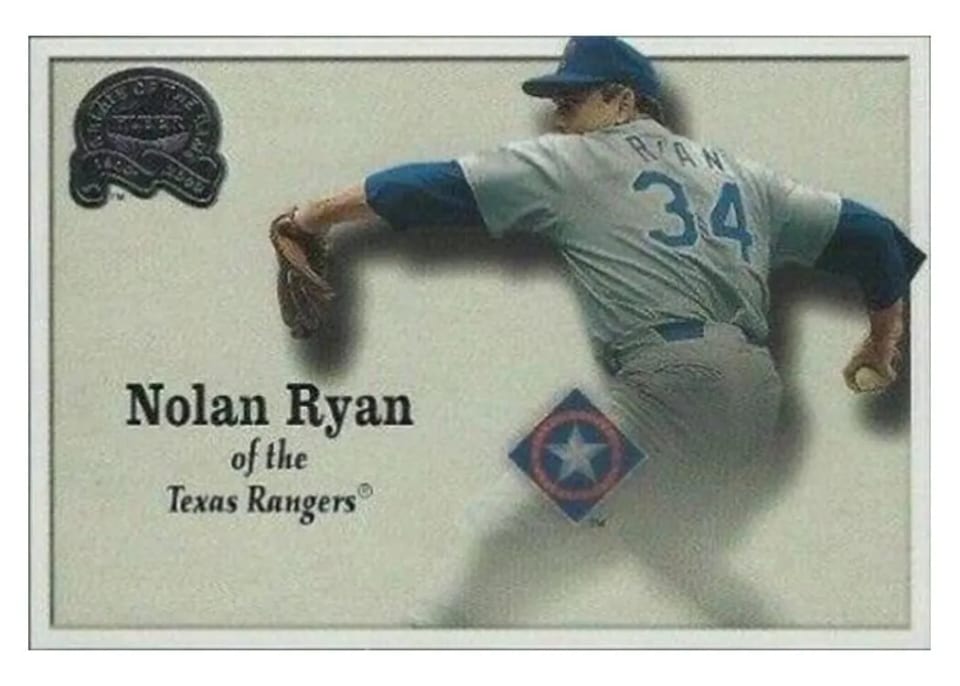 2000 Fleer Greats Nolan Ryan #33 card