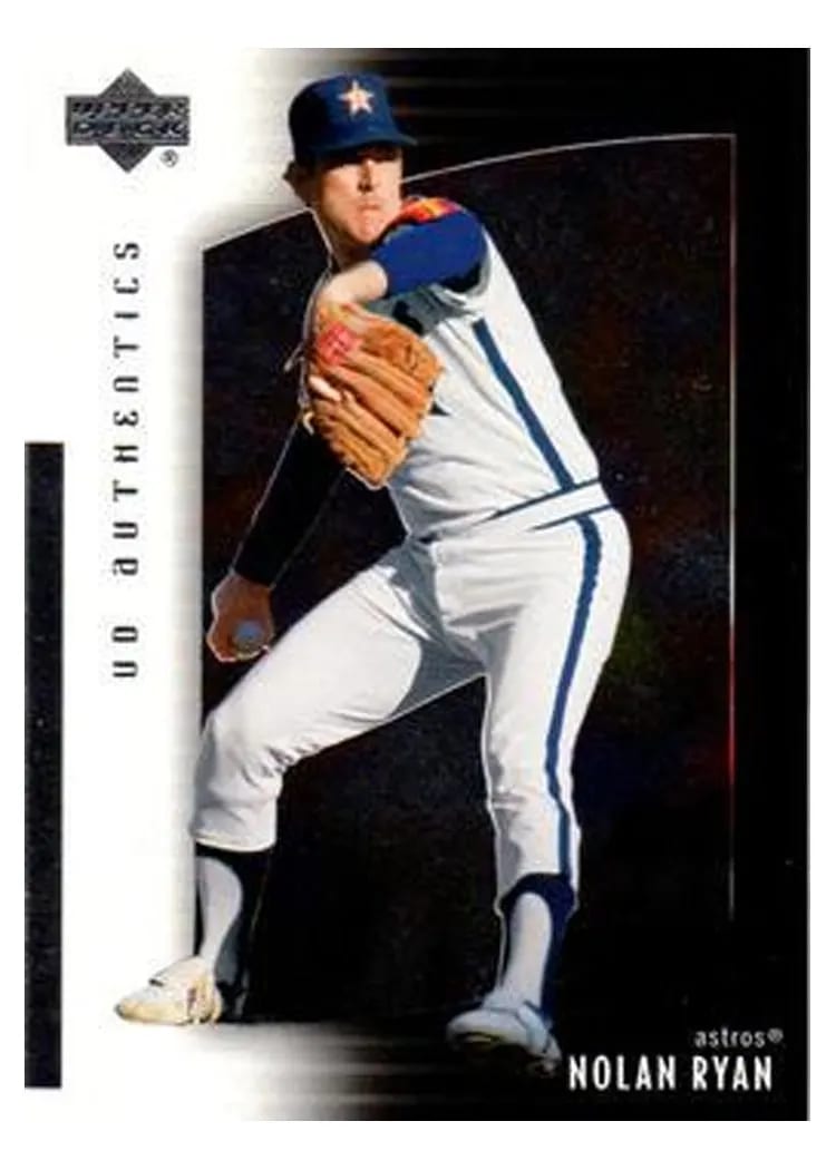 2003 UD Authentics Nolan Ryan #76 card