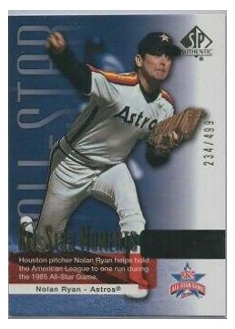 2004 SP Authentic Nolan Ryan #158 card
